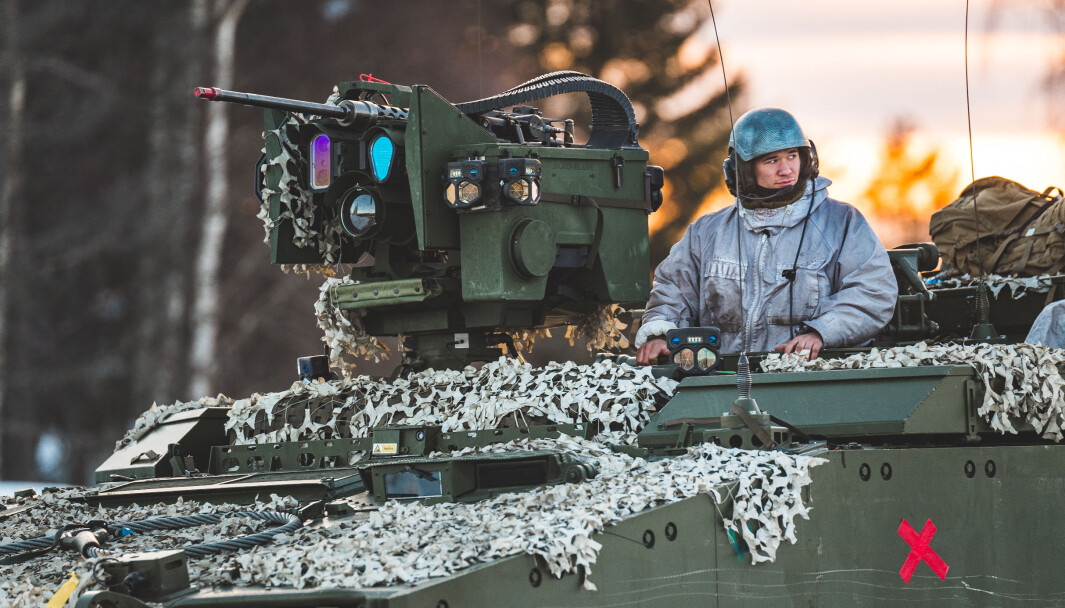 En stormingeniørvogn utstyrt med en våpenstasjon fra Kongsberg. Den har blitt levert til 23 nasjoner. En stormingeniørvogn utstyrt med en våpenstasjon fra Kongsberg. Den har blitt levert til 23 nasjoner.