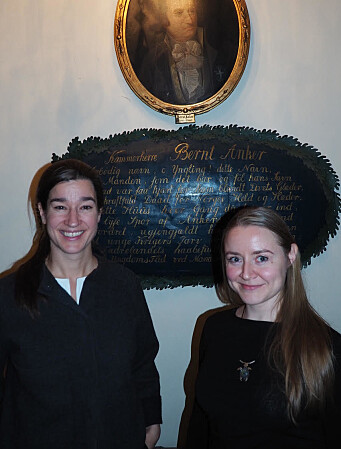 Anja Sletteland (t.h.) og Hannah Helseth. Anja Sletteland (t.h.) og Hannah Helseth.