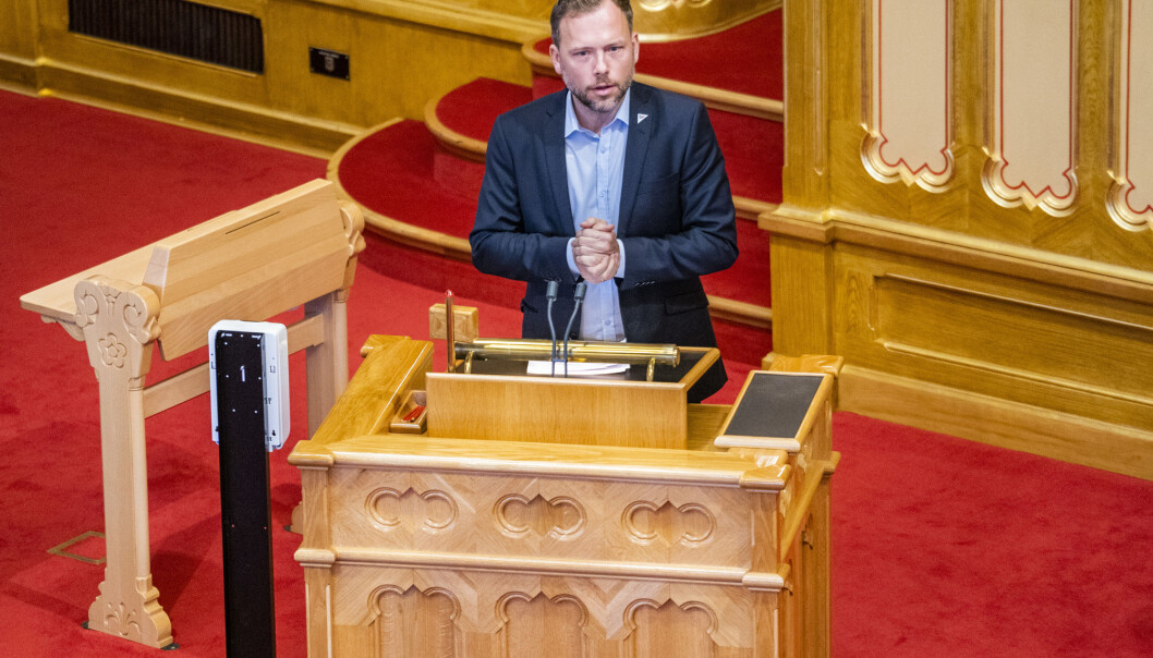 – Vi ønsker ikke mer permanent amerikansk aktivitet i Norge, sier SV-leder Audun Lysbakken til Klassekampen. – Vi ønsker ikke mer permanent amerikansk aktivitet i Norge, sier SV-leder Audun Lysbakken til Klassekampen.