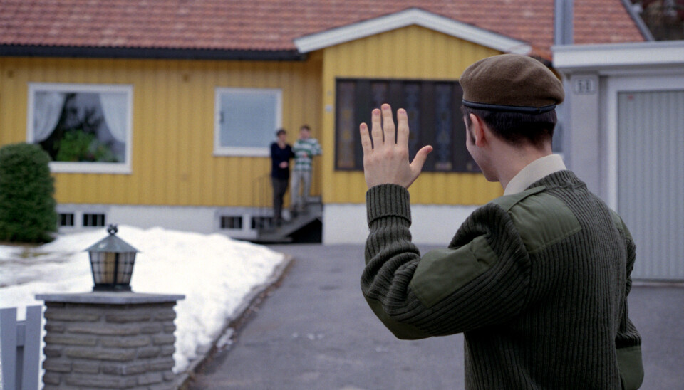 Soldat på permisjon. Bildet er fra 2006.