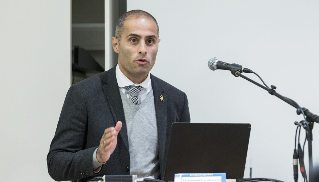 Mahmoud Fahramand er ny listetopp for Høyre i Telemark. Han er tidligere etterretningsoffiser. Mahmoud Fahramand er ny listetopp for Høyre i Telemark. Han er tidligere etterretningsoffiser.