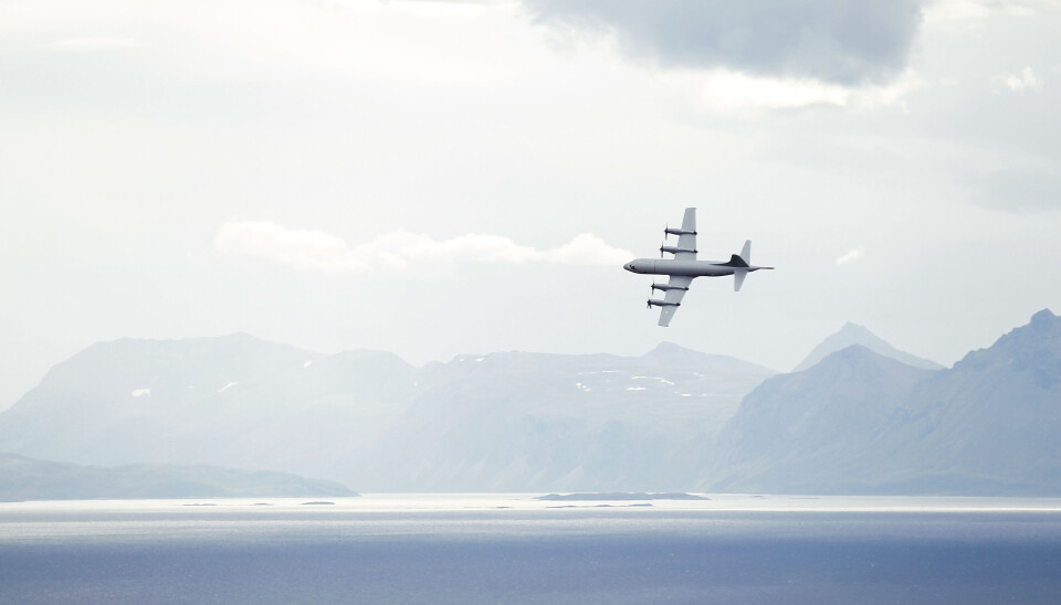 At en oberstløytnant i Luftforsvaret kan tro at Andøya/Evenes-saken dreier seg om en lokaliseringsdebatt av type distriktspolitiske hensyn, er overraskende, skriver Hilde Flobergseter. Her ser vi det maritime overvåkningsflyet Orion P-3N.