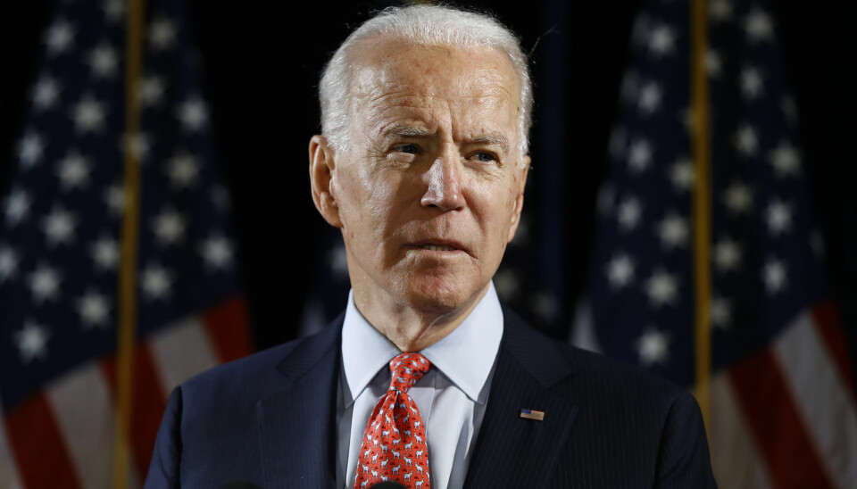 PÅTROPPENDE: «Vi er nødt til å bevise for verden at USA er beredt til å lede igjen – ikke bare som eksempel på vår makt, men også med eksemplets makt», skriver USAs 46. valgte president Joe Biden.
