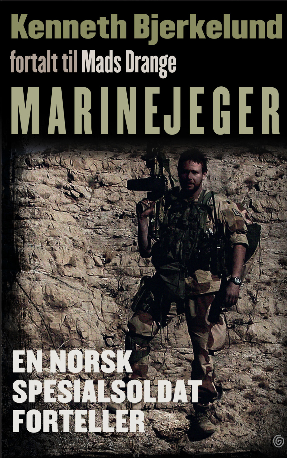 Boken Marinejeger ble utgitt i høst. Foto: Kagge Forlag