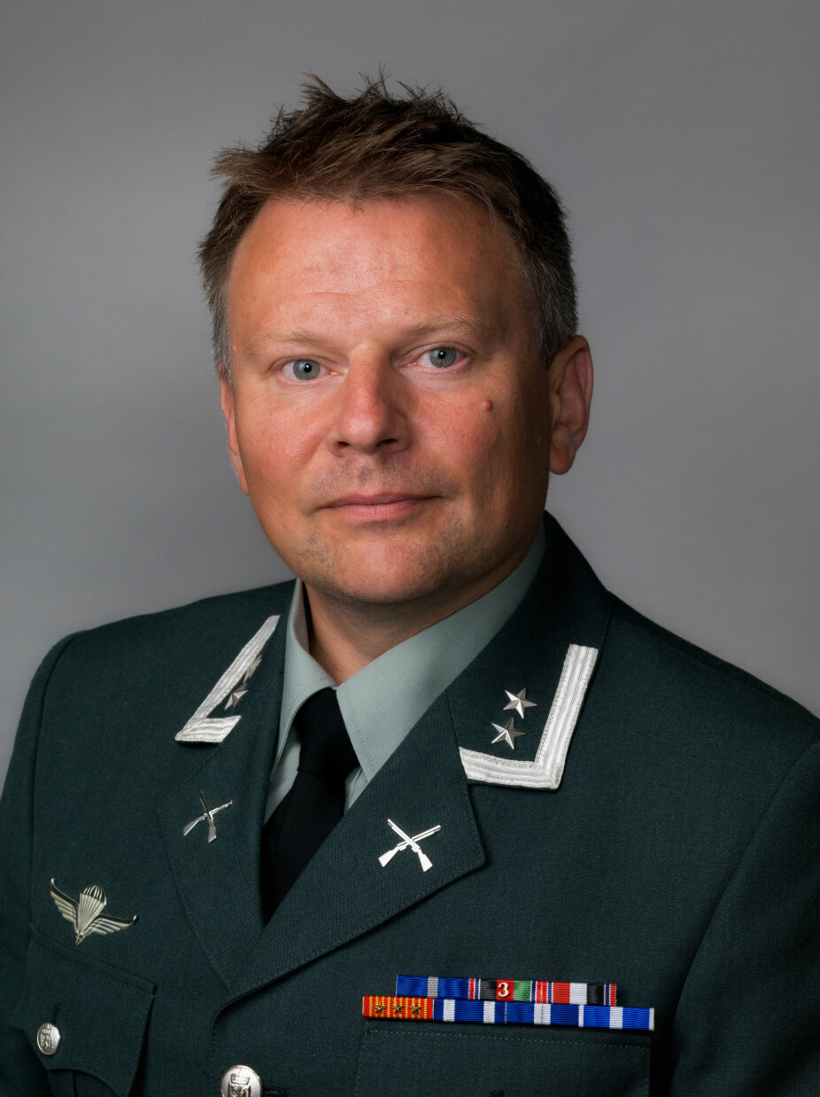 Per Gunnar Grosberghaugen er kommunikasjonssjef i Heimevernet.