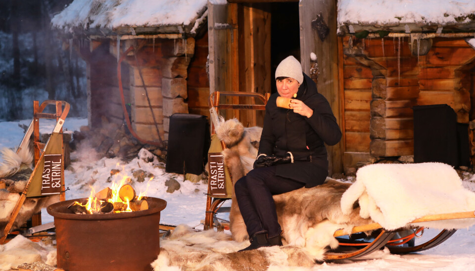 Utenriksminister Ine Eriksen Søreide deltar på et arrangement i Alta, der stortingsmeldingen om nordområdene ble lansert fredag.