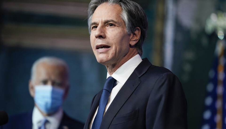 Joe Biden har nominert Tony Blinken til posten som utenriksminister. Blinken har gjennom konsulentfirmaet WestExec Advisors samarbeidet tett med amerikansk våpenindustri og det amerikanske forsvaret.