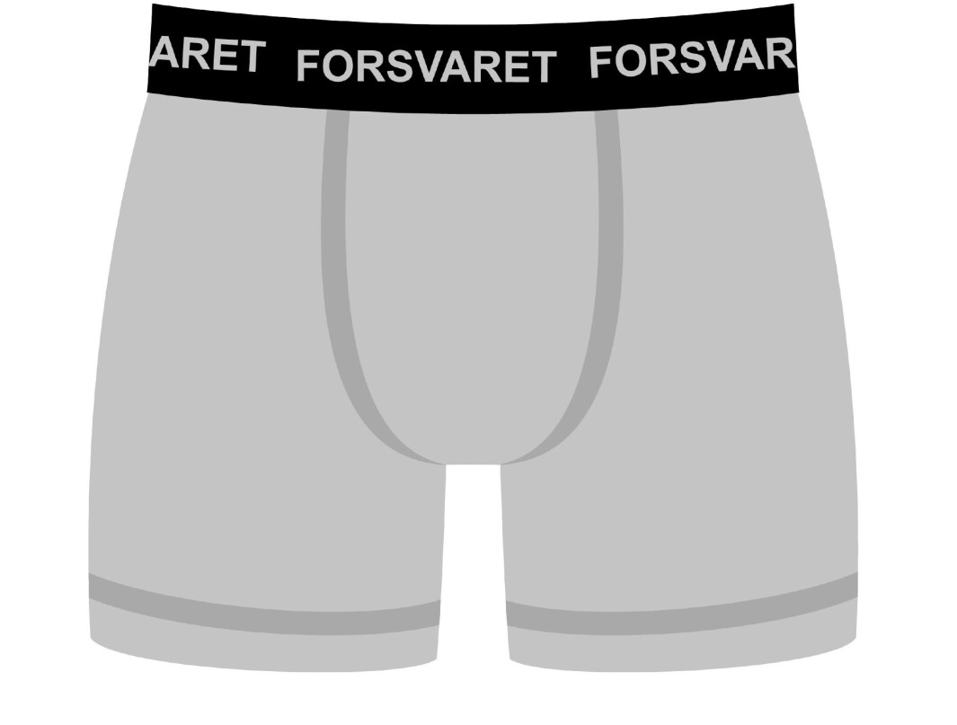 Forsvaret har hasteanskaffet herreunderbukser for over 1,6 millioner kroner. Forsvaret har hasteanskaffet herreunderbukser for over 1,6 millioner kroner.