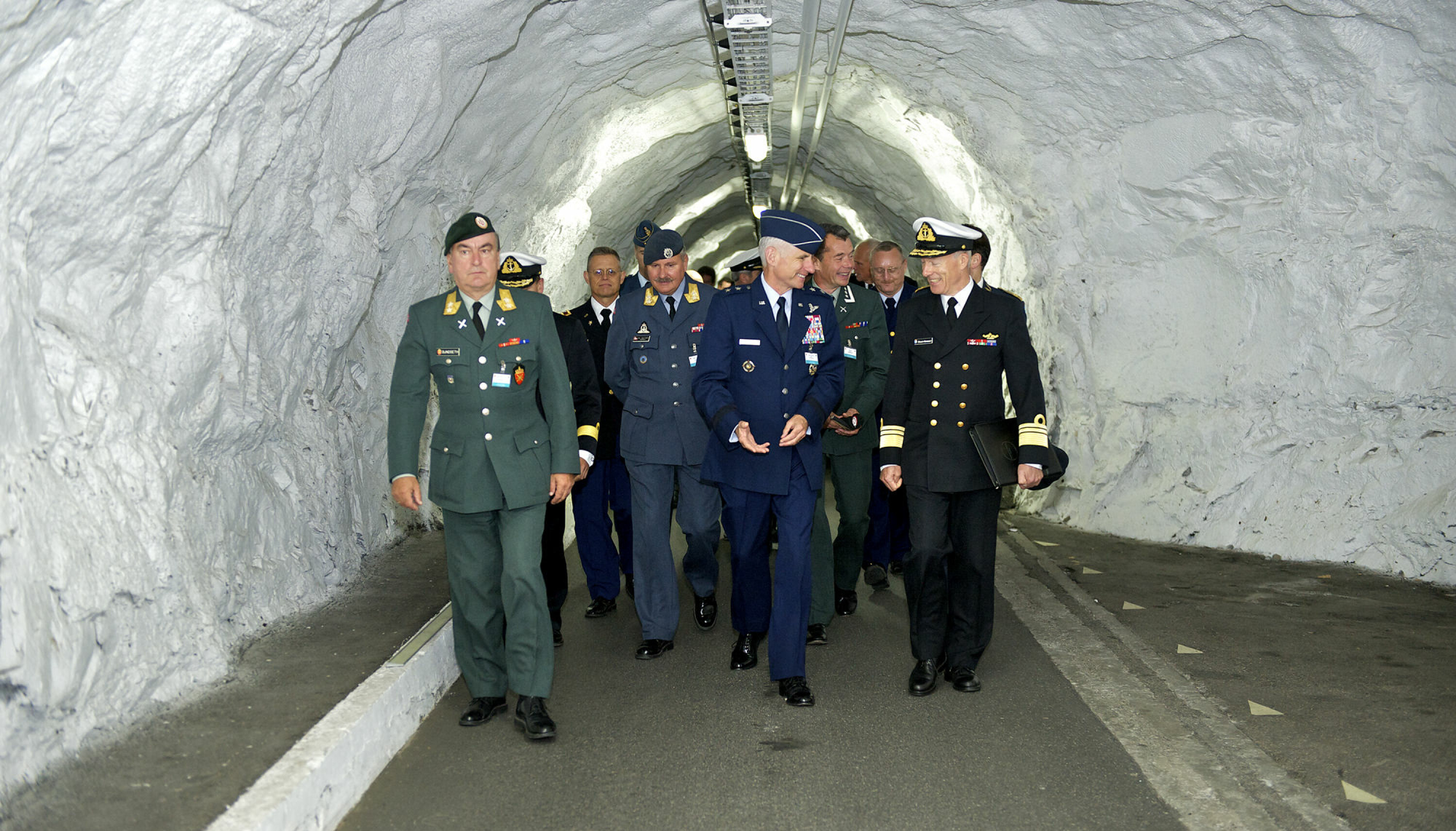 Fra nordområde konferansen i Bodø september 2012
På vei inn tunnellen til FOH reitan