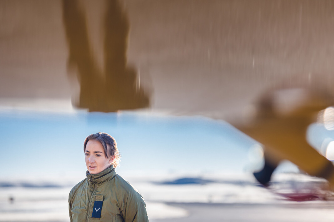 Luftforsvarets treningsfly SAAB Safari er treningsflyet Susanne skal ta i bruk når hun begynner på flygerskolen på Bardufoss. Luftforsvarets treningsfly SAAB Safari er treningsflyet Susanne skal ta i bruk når hun begynner på flygerskolen på Bardufoss.