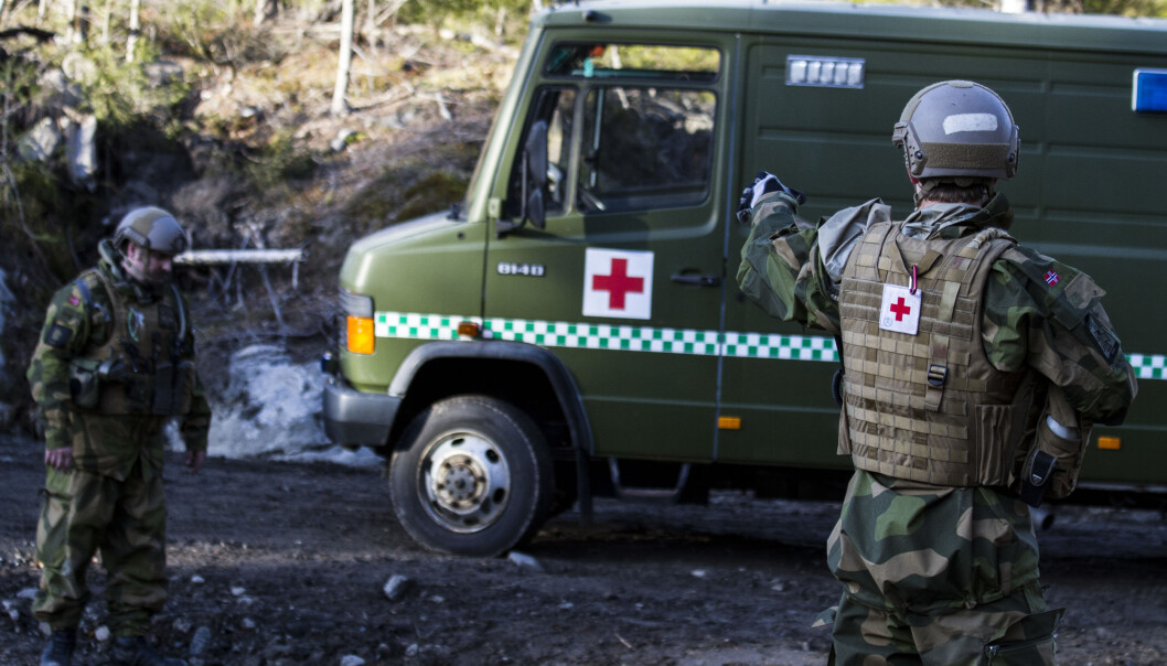 HV-01 på øvelse i 2015. HV-01 på øvelse i 2015.