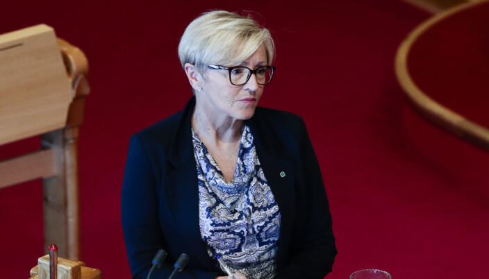Liv Signe Navarsete sitter i Utenriks- og forsvarskomiteen for Senterpartiet.