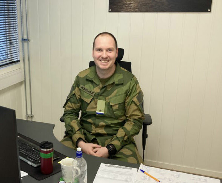 Personalsjef Sindre Monsholm.