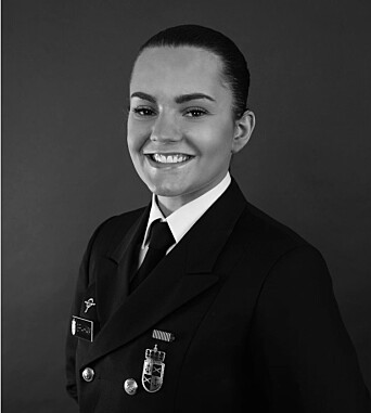 Hovedtillitsvalgt i Sjøforsvaret Gesine Graham. Hovedtillitsvalgt i Sjøforsvaret Gesine Graham.