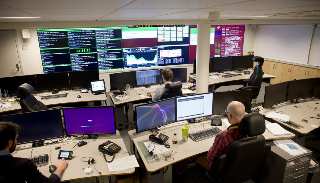 Cyberoperasjonssenteret på Brynseng i Oslo ble åpnet i 2012. Cyberoperasjonssenteret på Brynseng i Oslo ble åpnet i 2012.