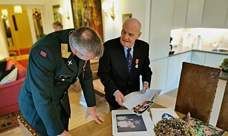 Thorbjørn Bergersen tildelt Hærens fortjenestmedalje