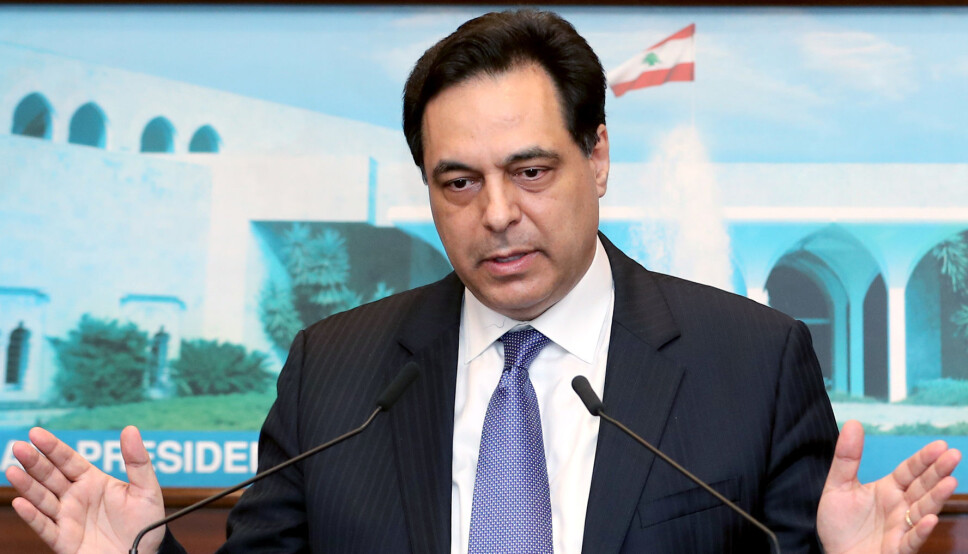 Hassan Diab er tidligere statsminister i Libanon.
