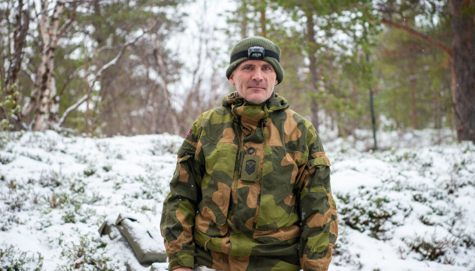 Bengt Rotmo er fungerende troppsjef for jegertroppen i Ida og Lyra.