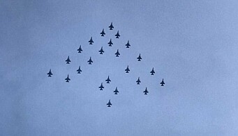 F-16 over Bodø. F-16 over Bodø.