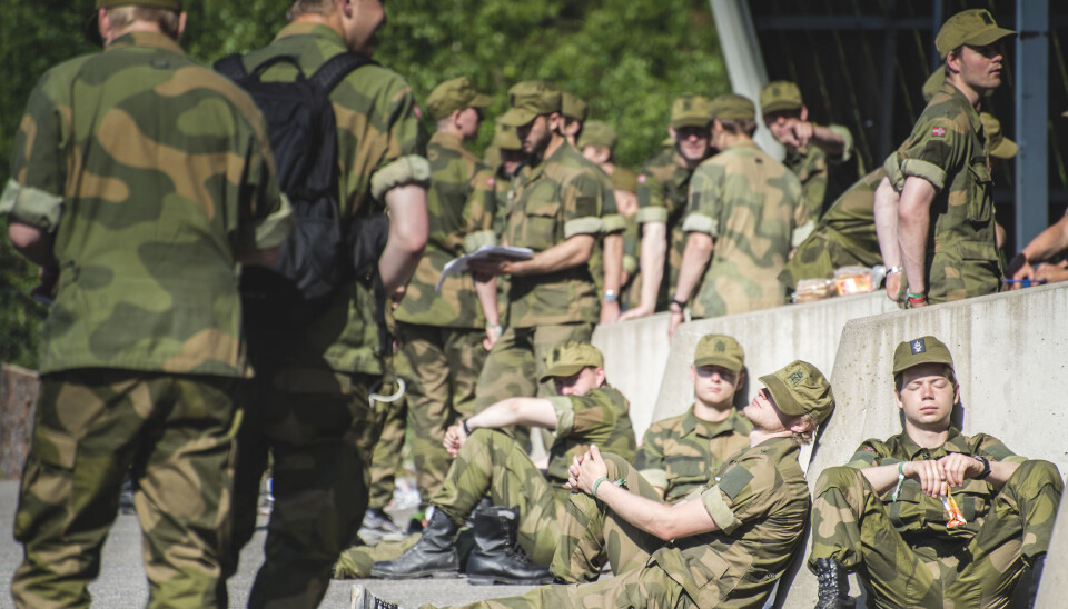 Forsvaret må ta et større eierskap til egen fremtid, egne behov og profesjonens innhold, skriver Jens Jahren. Dette bildet er fra Forsvarets opptak og seleksjon.