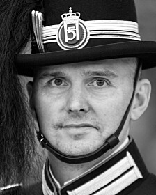 Gardesjef oberstløytnant Trond Roberg Forbregd. Gardesjef oberstløytnant Trond Roberg Forbregd.