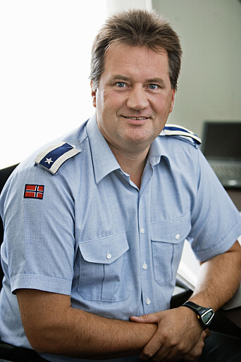 Major Reino Ottesen er sjef for Forsvarets narkotikagruppe. Major Reino Ottesen er sjef for Forsvarets narkotikagruppe.