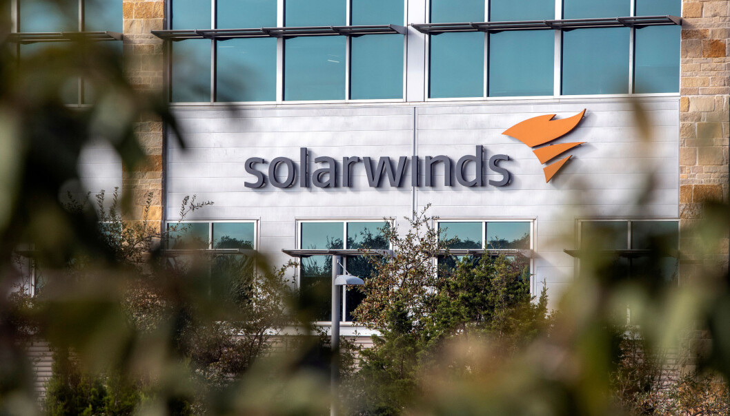 Hovedkvarteret til Solar Winds i Austin, Texas i USA. Hovedkvarteret til Solar Winds i Austin, Texas i USA.