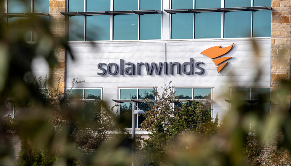 Hovedkvarteret til Solar Winds i Austin, Texas i USA.
