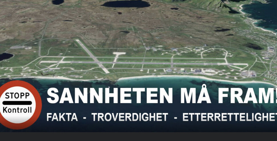 Det finnes ingen kildekritikk, eller bakgrunnssjekk før ytringene sprer seg blant Bevar Andøya Flystasjons medlemmer, skriver Jon Wicklund. Her ser vi Bevar Andøya Flystasjons Facebookside.