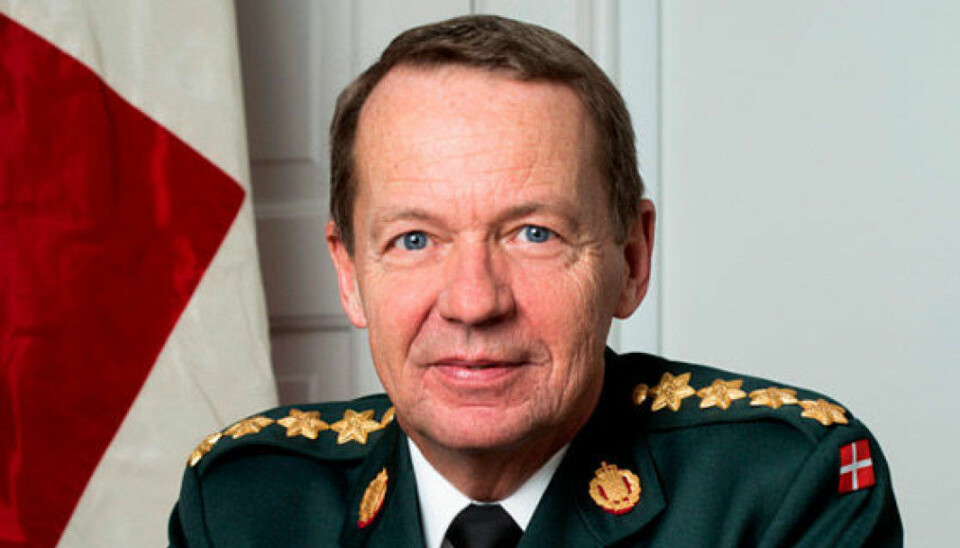Danmarks tidligere forsvarssjef, Bjørn Bisserup.
