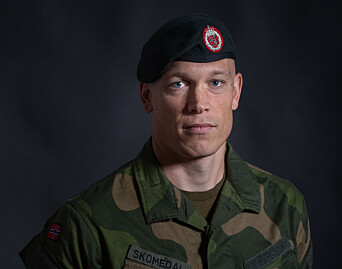 Major Eirik Skomedal er talsperson for Hæren.