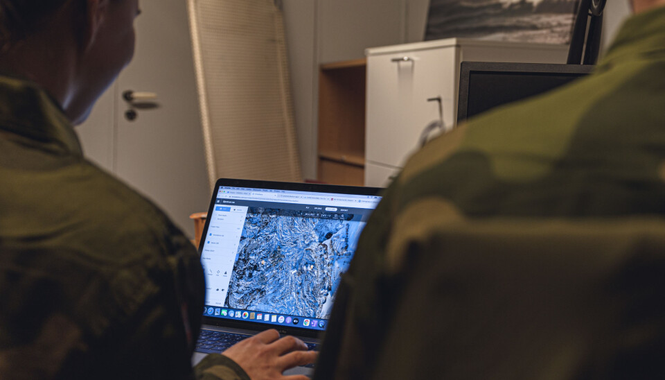 Analytikerne fra Etterretningsbataljonen fikk låne private PC-er av Heimevernssoldater.
