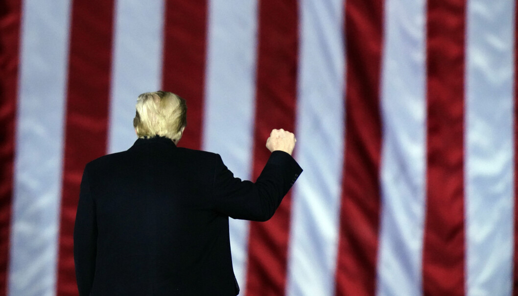 Snart ferdig: Er tiden moden for at det republikanske partiet tar avstand fra president Donald Trump, skriver Vårin Alme. Her ser vi den avtroppende presidenten under tale i januar 2021. Snart ferdig: Er tiden moden for at det republikanske partiet tar avstand fra president Donald Trump, skriver Vårin Alme. Her ser vi den avtroppende presidenten under tale i januar 2021.