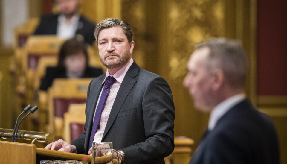 Christian Tybring-Gjedde sitter i Utenriks- og forsvarskomiteen på Stortinget for Frp.