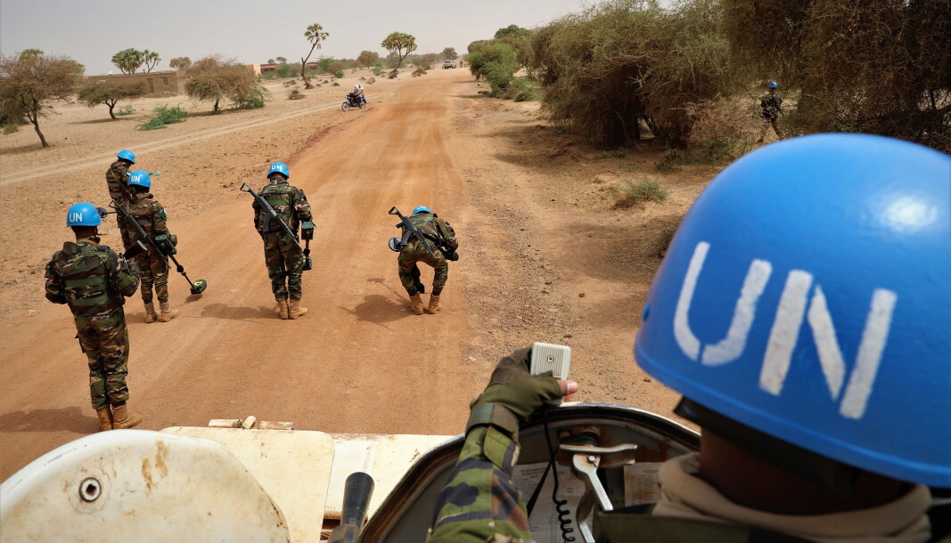 FN: De sårede soldatene var en del av FNs fredbevarende styrker i Mali. FN: De sårede soldatene var en del av FNs fredbevarende styrker i Mali.