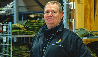 Reidar Hansen, sjef for depotet på Sessvollmoen. Reidar Hansen, sjef for depotet på Sessvollmoen.