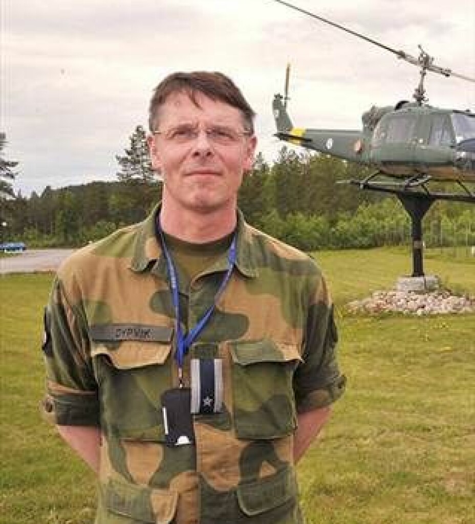 Hovedverneombud i Luftforsvaret, Vidar Bjarne Dypvik.