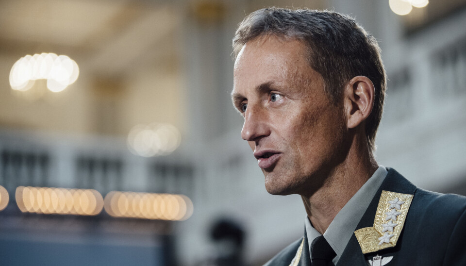 DELTAR: Forsvarssjef Eirik Kristoffersen møter kollegaer fra Nato i dag.