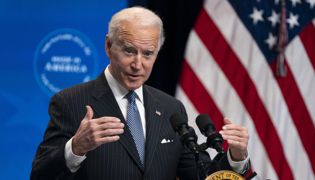 Joe Biden la ut samtalen med Jens Stoltenberg på Twitter. Joe Biden la ut samtalen med Jens Stoltenberg på Twitter.