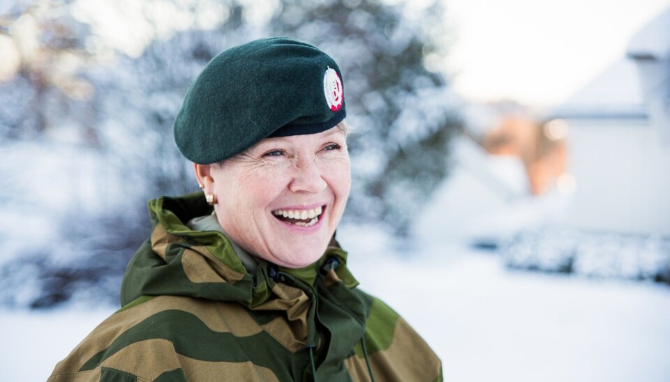 Geirhild Snildal Engen foretrekker feltstøvler fremfor penskoene.