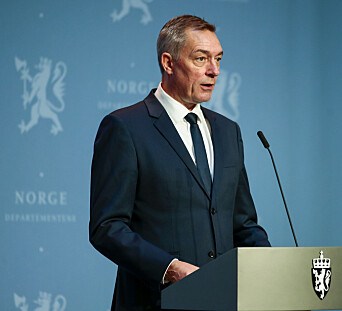 Forsvarsminister Frank Bakke-Jensen. Forsvarsminister Frank Bakke-Jensen.