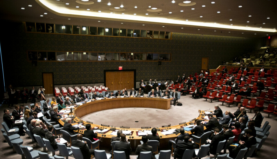 FNs sikkerhetsråd, der Norge denne perioden er medlem, gjentar kravet om at alle utenlandske soldater og leiesoldater må trekkes ut fra Libya.