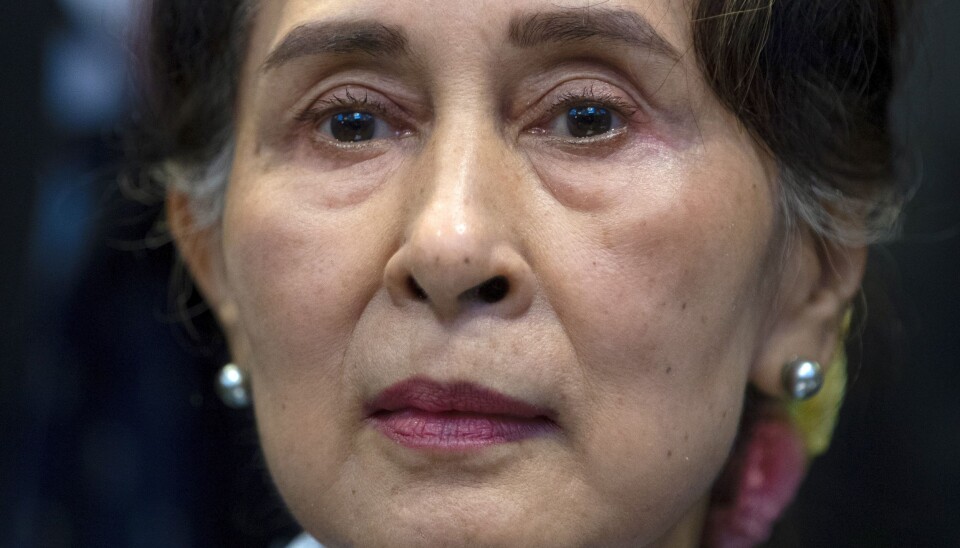 TATT: Myanmars leder Aung San Suu Kyi ble pågrepet av hæren natt til mandag, få timer før den nyvalgte nasjonalforsamlingen skulle tre sammen for første gang