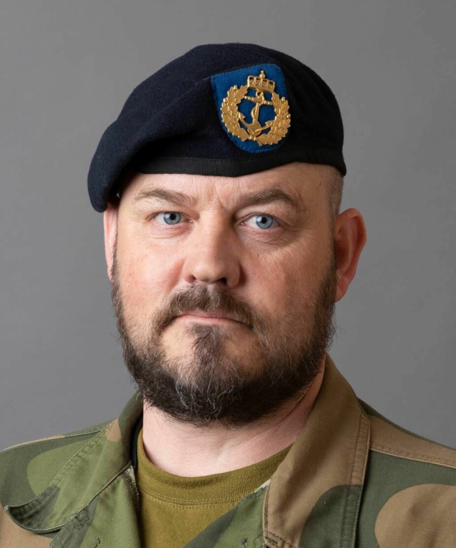 Orlogskaptein Jørn Hammerbeck ved Forsvarets operative hovedkvarter (FOH).