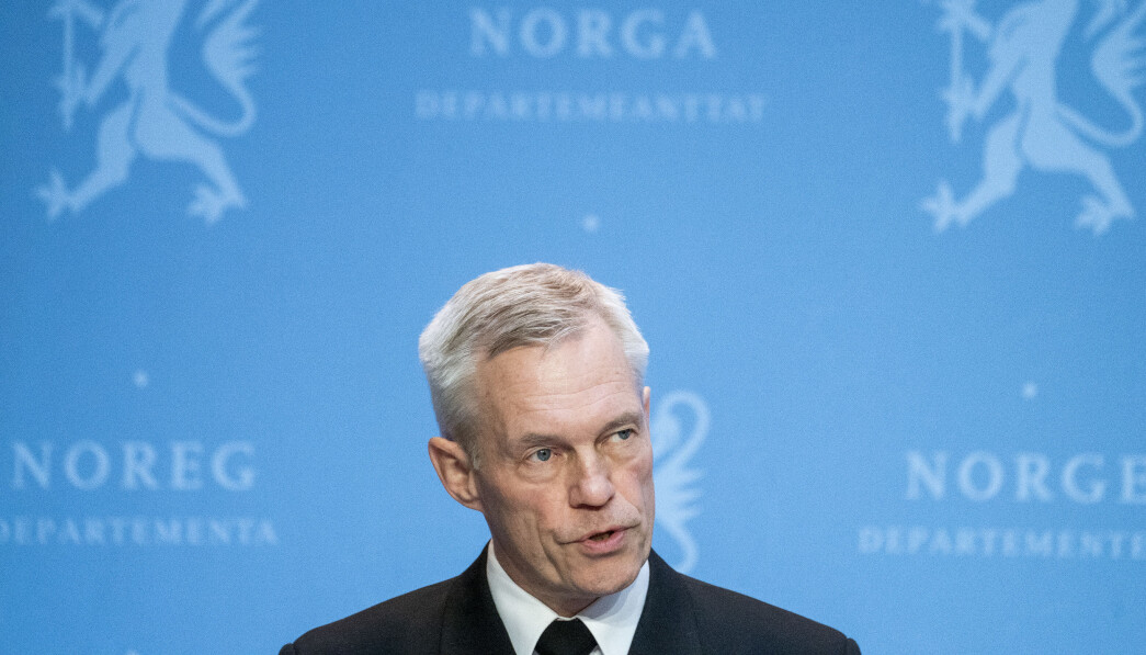 TRUSLER. Sjef for Etterretningstjenesten, viseadmiral Nils Andreas Stensønes, peker på Russland og Kina under i sin trusselvurdering. TRUSLER. Sjef for Etterretningstjenesten, viseadmiral Nils Andreas Stensønes, peker på Russland og Kina under i sin trusselvurdering.