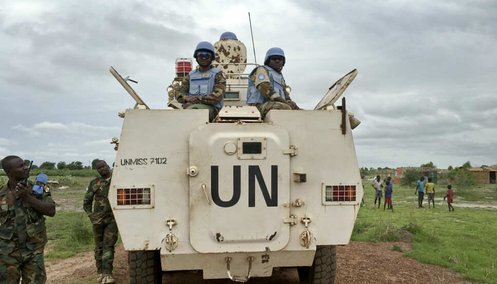 FN-MISJON: Norge har sendt 18 norske politirådgivere til Sør-Sudan.