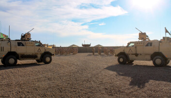 Oppstilling i forbindelse med rotasjon i Anbar. Oppstilling i forbindelse med rotasjon i Anbar.