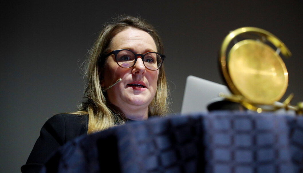 FORFATTER: Marte Michelet har gitt ut bøkene «Den største forbrytelsen» og «Hva visste hjemmefronten». FORFATTER: Marte Michelet har gitt ut bøkene «Den største forbrytelsen» og «Hva visste hjemmefronten».