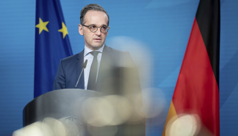 Etter at Joe Biden overtok som president i USA, antyder Tysklands utenriksminister Heiko Maas (bildet) at tyske soldater kan komme til å bli værende i Afghanistan etter mars.