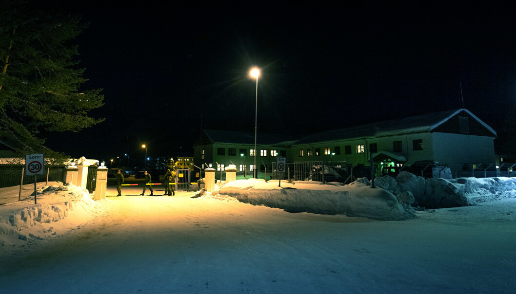 Skjold leir i Indre Troms. Skjold leir i Indre Troms.